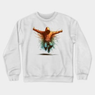 Hip-hop dancer Crewneck Sweatshirt